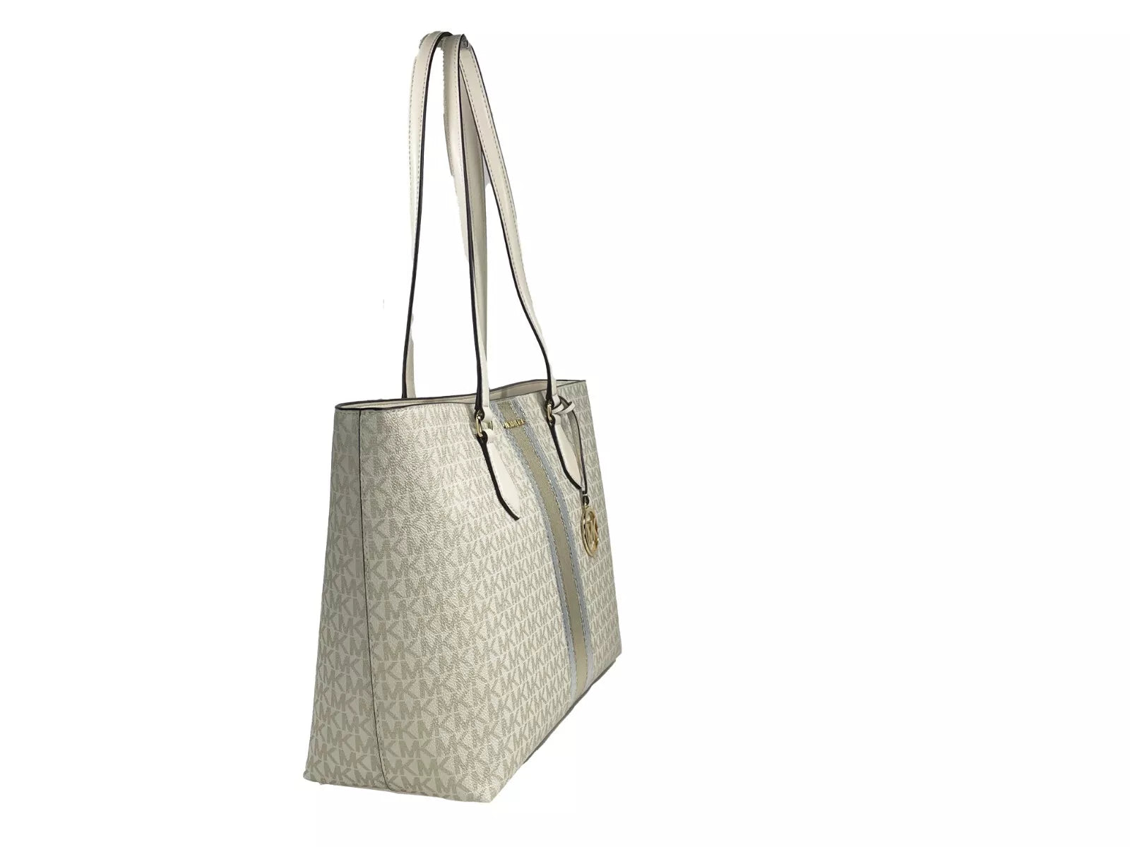 Sheila Large Tote Purse Bag Pale Gold