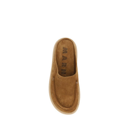 Suede Mules