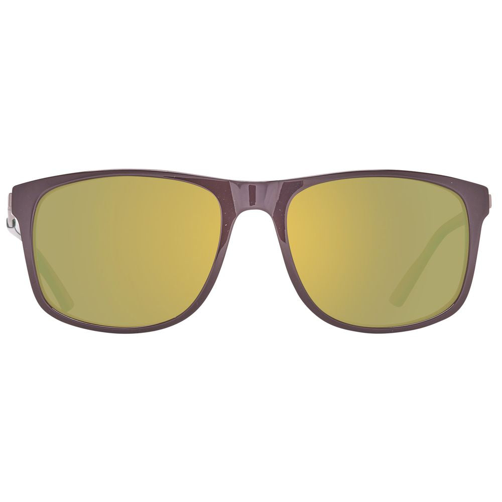 Brown Plastic Sunglasses