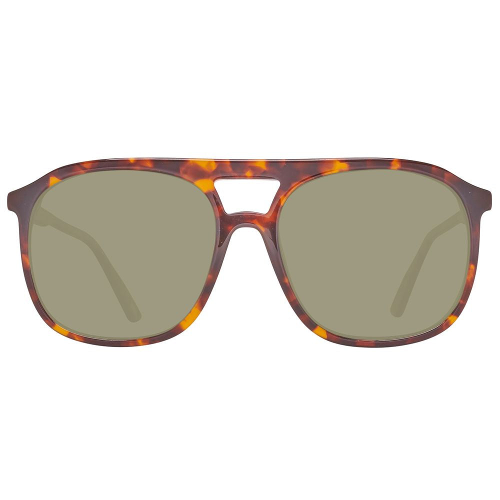 Brown Plastic Sunglasses