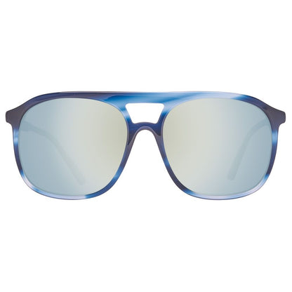 Blue Plastic Sunglasses