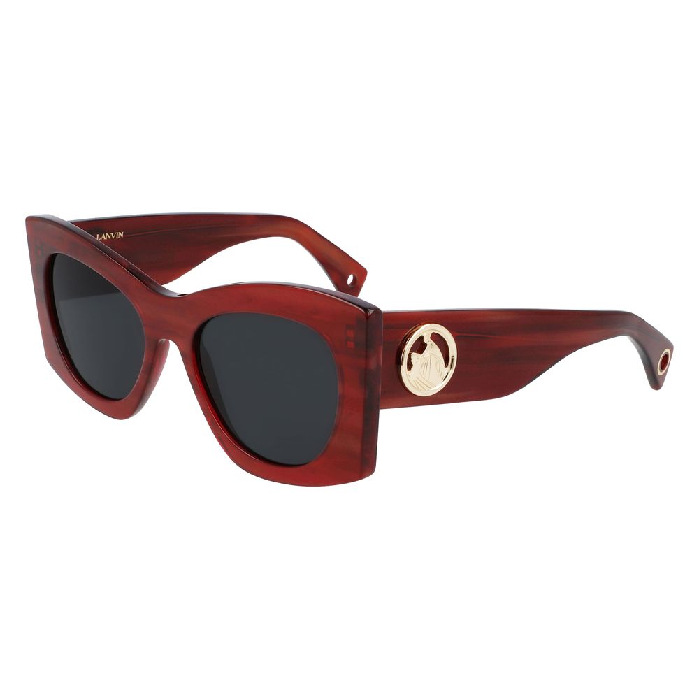 Red Acetate Sunglasses