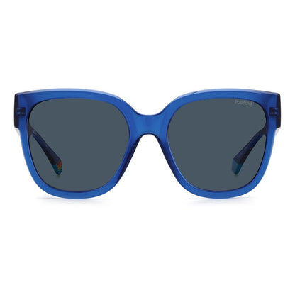 Blue Plastic Sunglasses