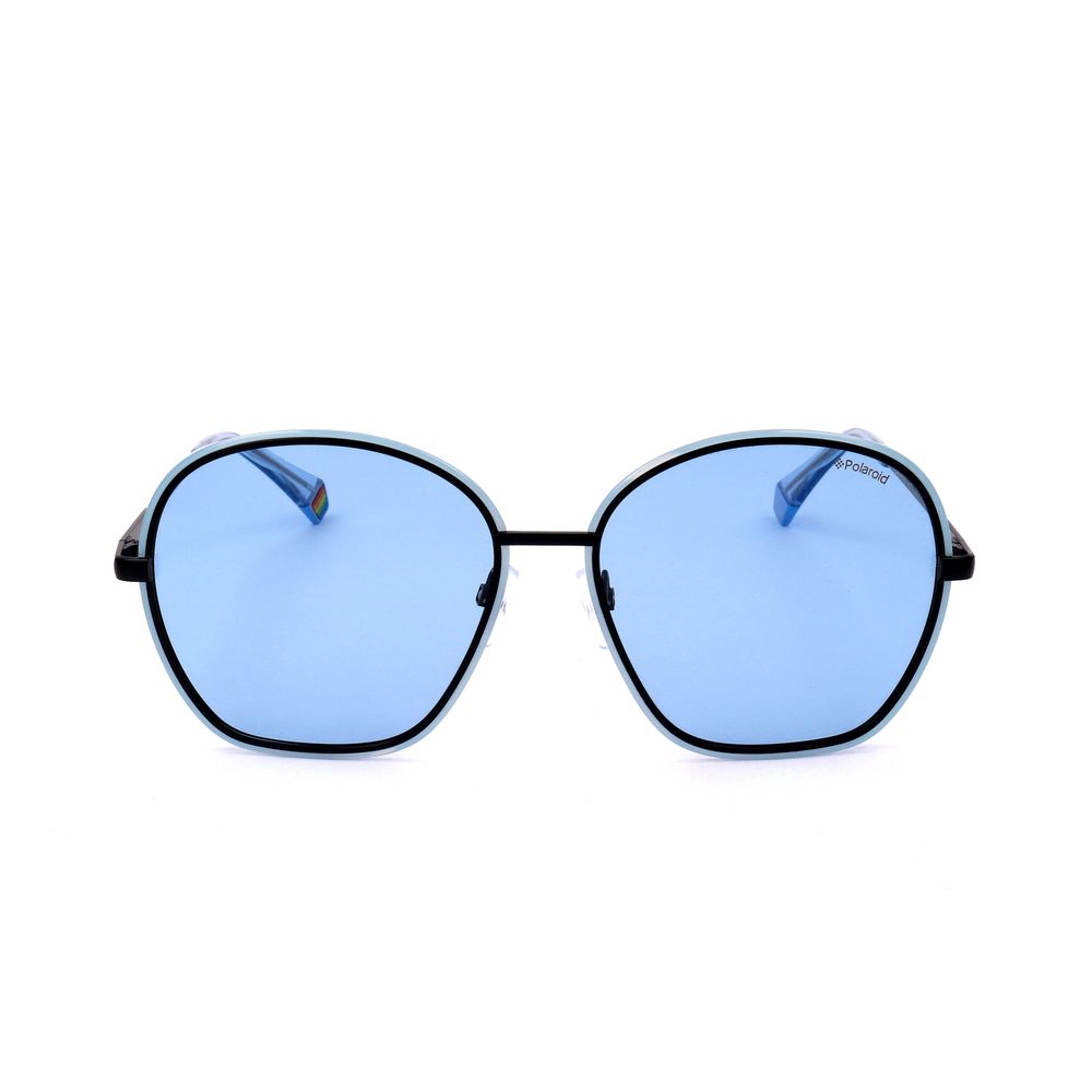 Blue Metal Sunglasses