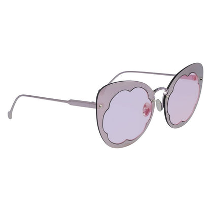 Purple Metal Sunglasses