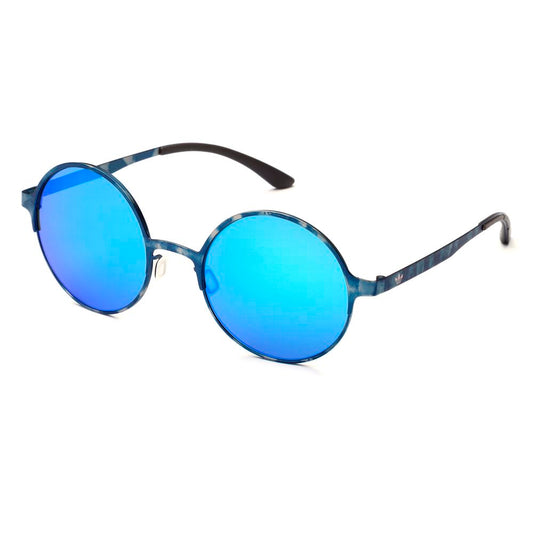 Blue Metal Sunglasses