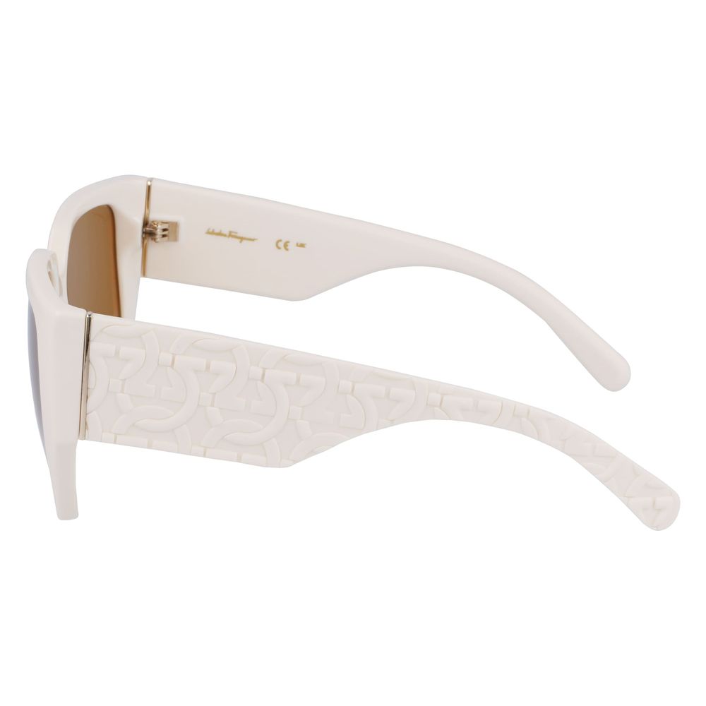 White Bio Injected Sunglasses