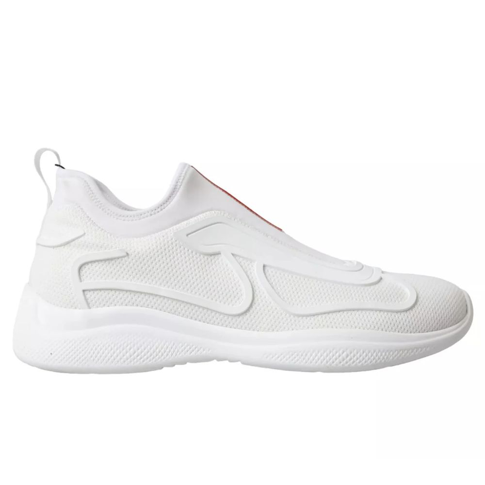 White Nylon Sneaker