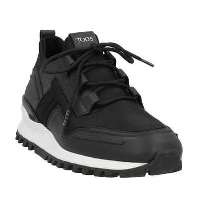 Black Calfskin Men Sneaker