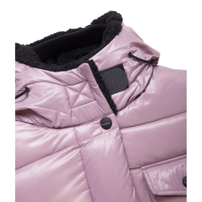 Pink Nylon Jackets & Coat