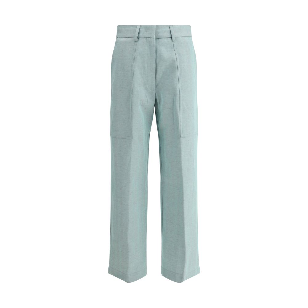 Linen cargo Pants