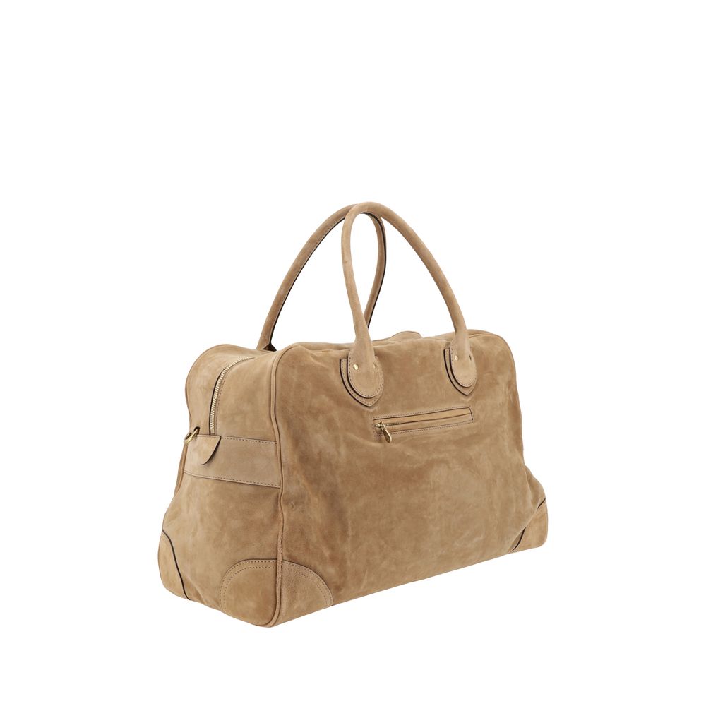 Suede Travel Bag