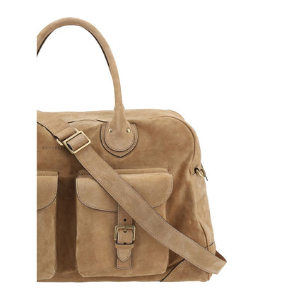 Suede Travel Bag