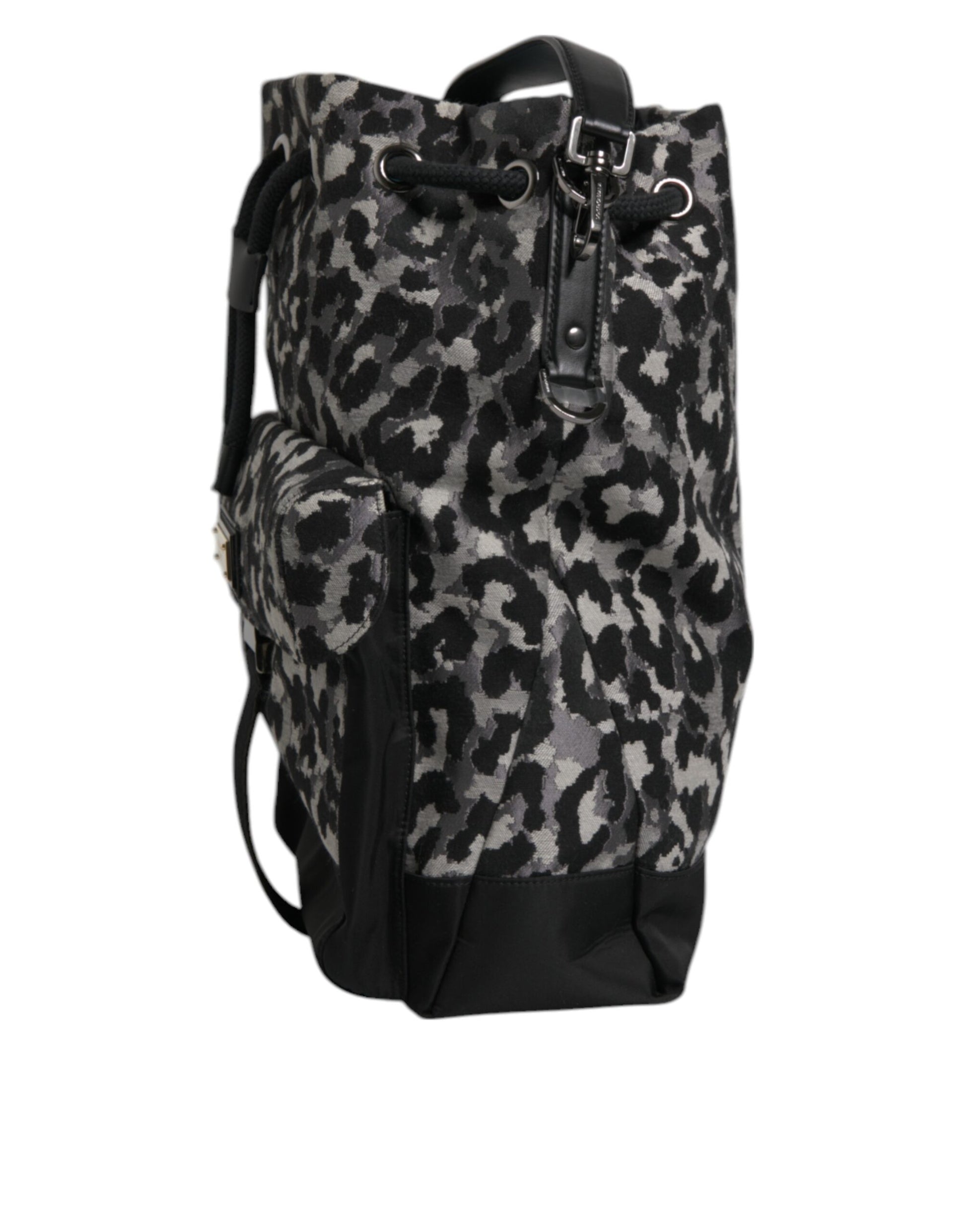 Multicolor Leopard Jacquard Hobo Crossbody Borse Bag