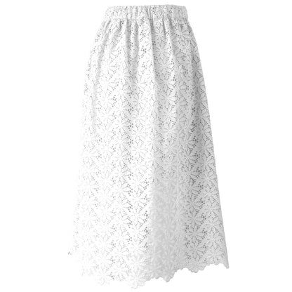 White Cotton Skirt