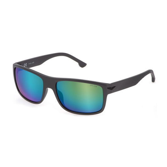 Gray Injected Sunglasses