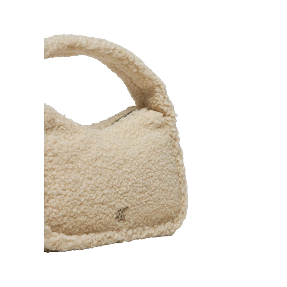 Cream Recycled Polyester Handbag