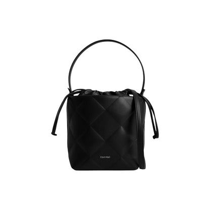 Black Recycled Polyester Handbag