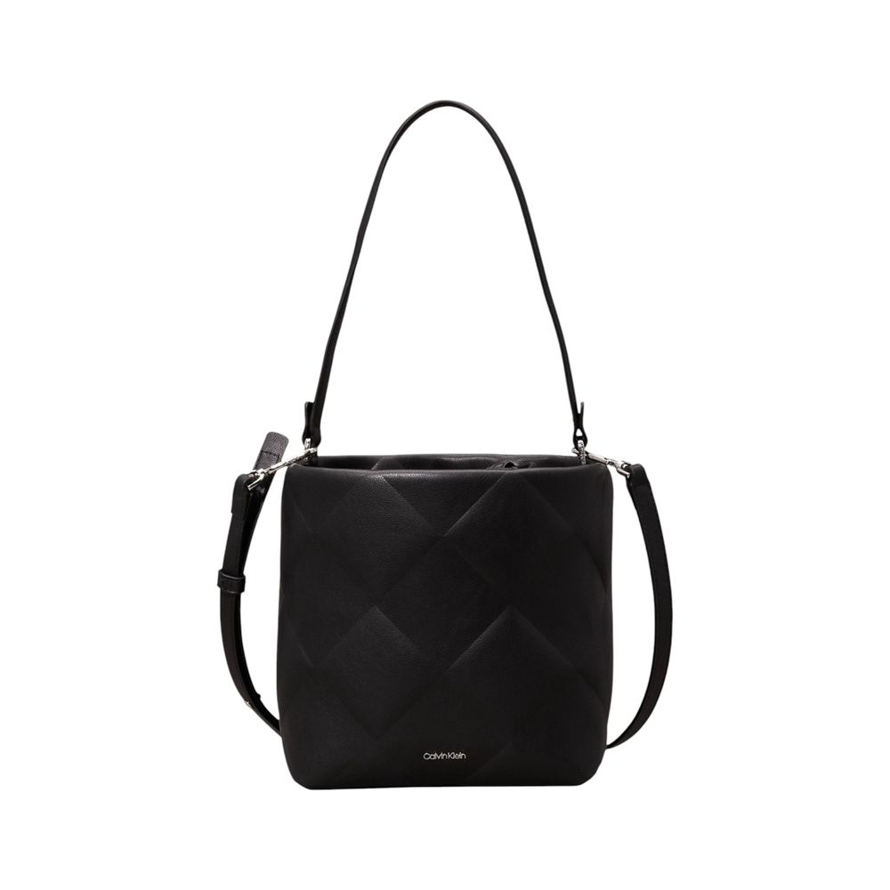 Black Recycled Polyester Handbag