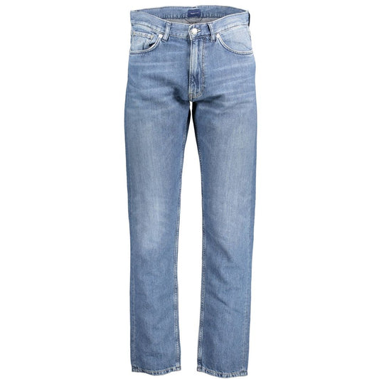 Blue Cotton Mens Jeans