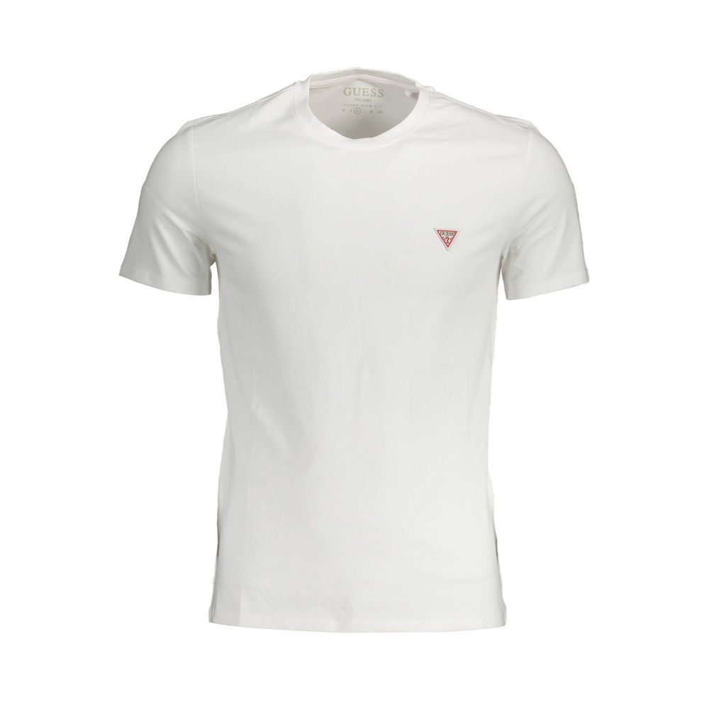 White Cotton Mens TShirt