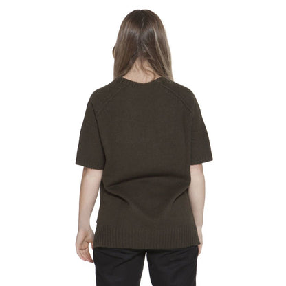 Green Wool Women Sweater