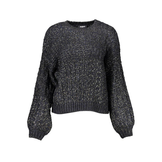 Black Acrylic Women Sweater