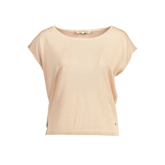 Pink Viscose Women Top