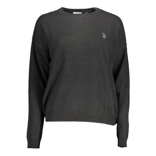 Black Wool Women Sweater