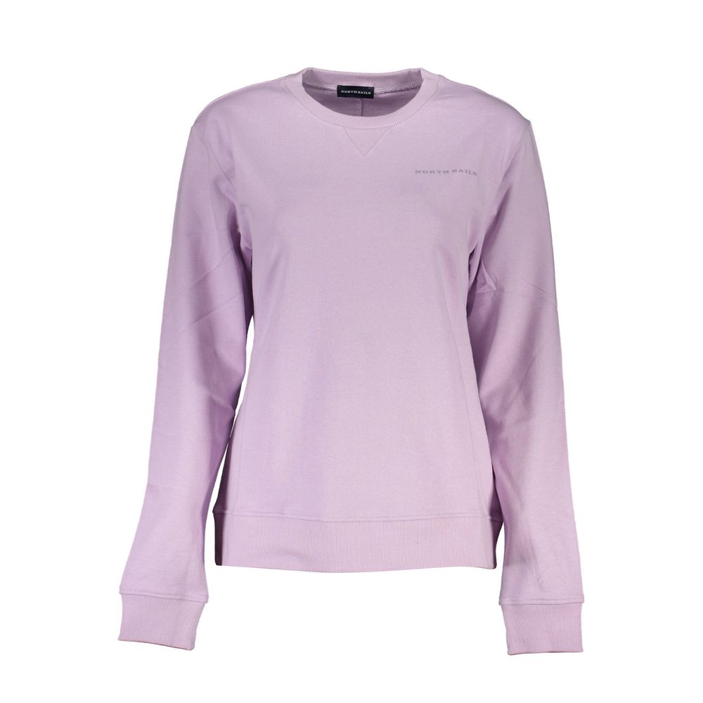 Purple Cotton Women Sweater