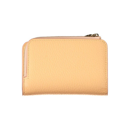 Orange Leather Wallet