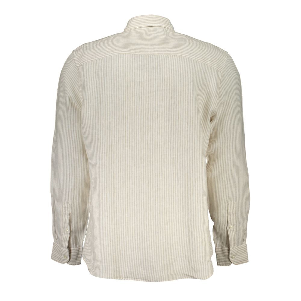 Beige Linen Shirt