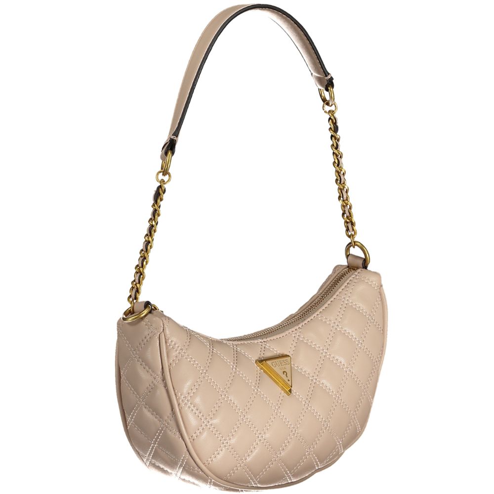 Beige Polyethylene Handbag