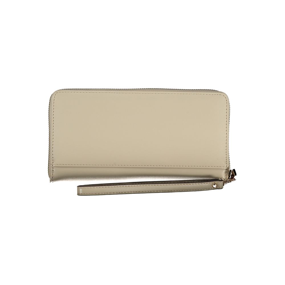 Beige Polyethylene Wallet