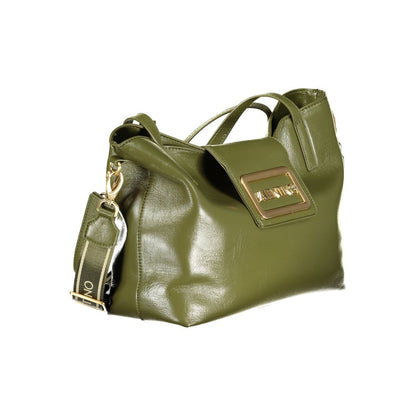 Green Polyethylene Women Handbag