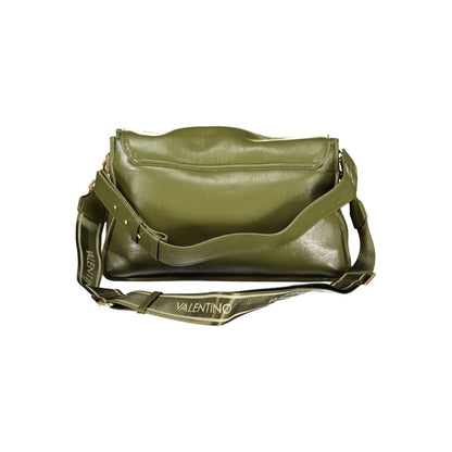 Green Polyethylene Women Handbag