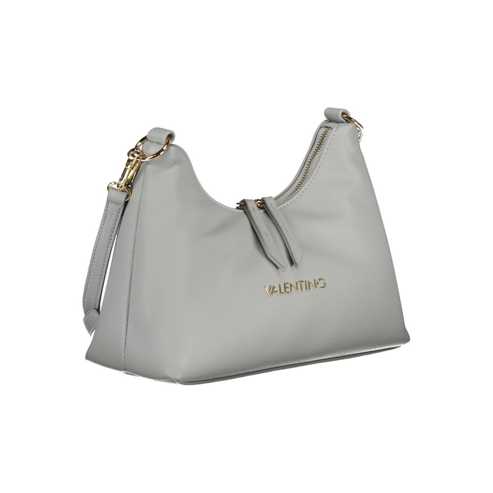 Gray Polyethylene Women Handbag