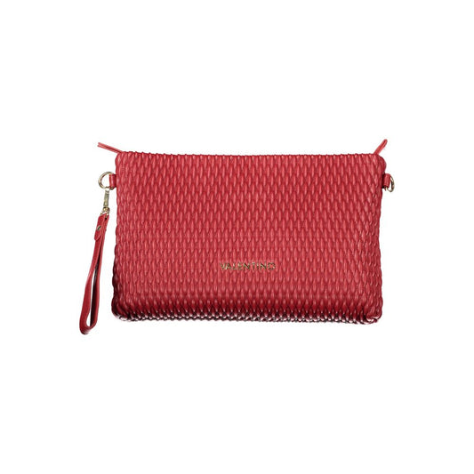 Red Polyethylene Women Handbag