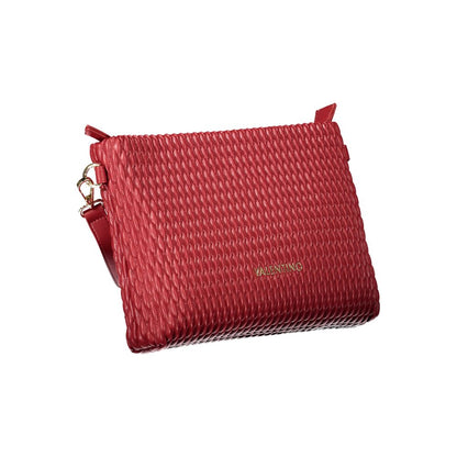 Red Polyethylene Women Handbag