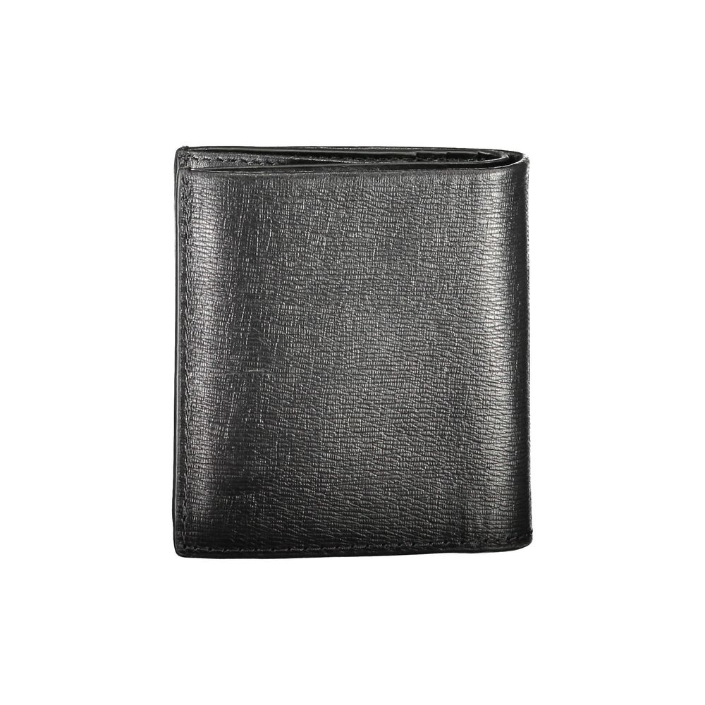 Black Leather Men Wallet