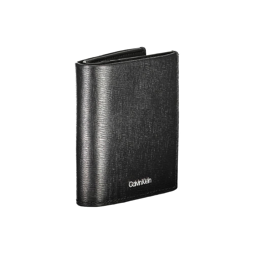 Black Leather Men Wallet