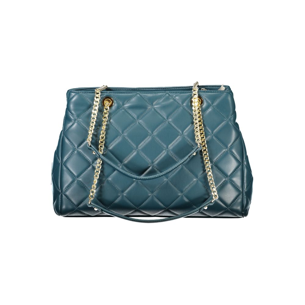 Green Polyethylene Women Handbag