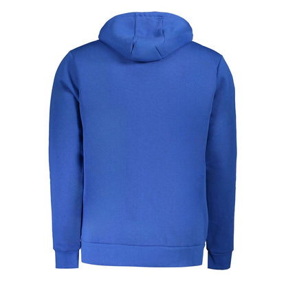 Blue Cotton Men Sweater