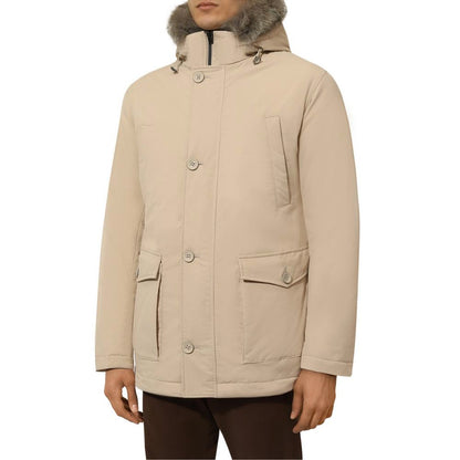 Beige Nylon Jacket