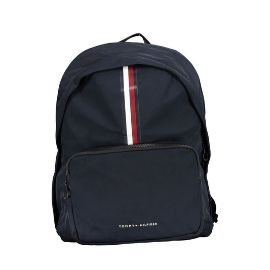 Sleek Blue Backpack with Laptop Holder