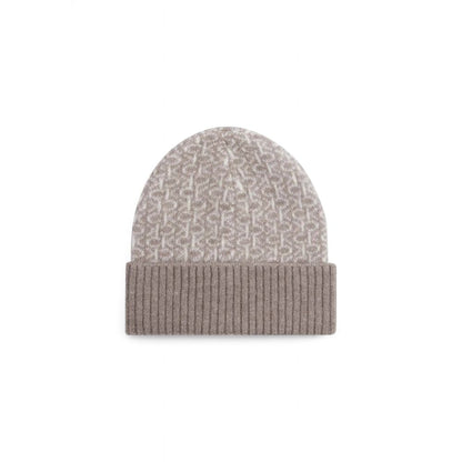 Beige Alpaca Hat