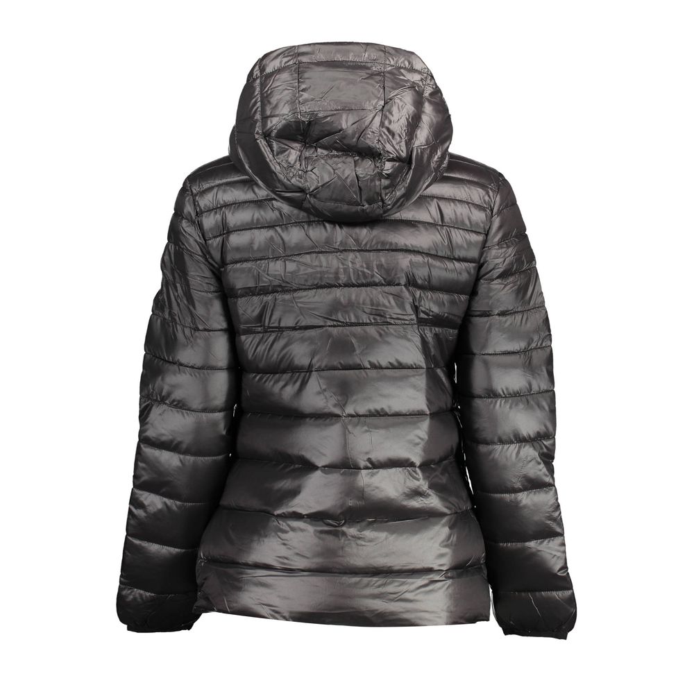 Black Nylon Women Jacket