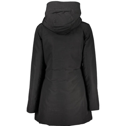 Black Cotton Jackets & Coat