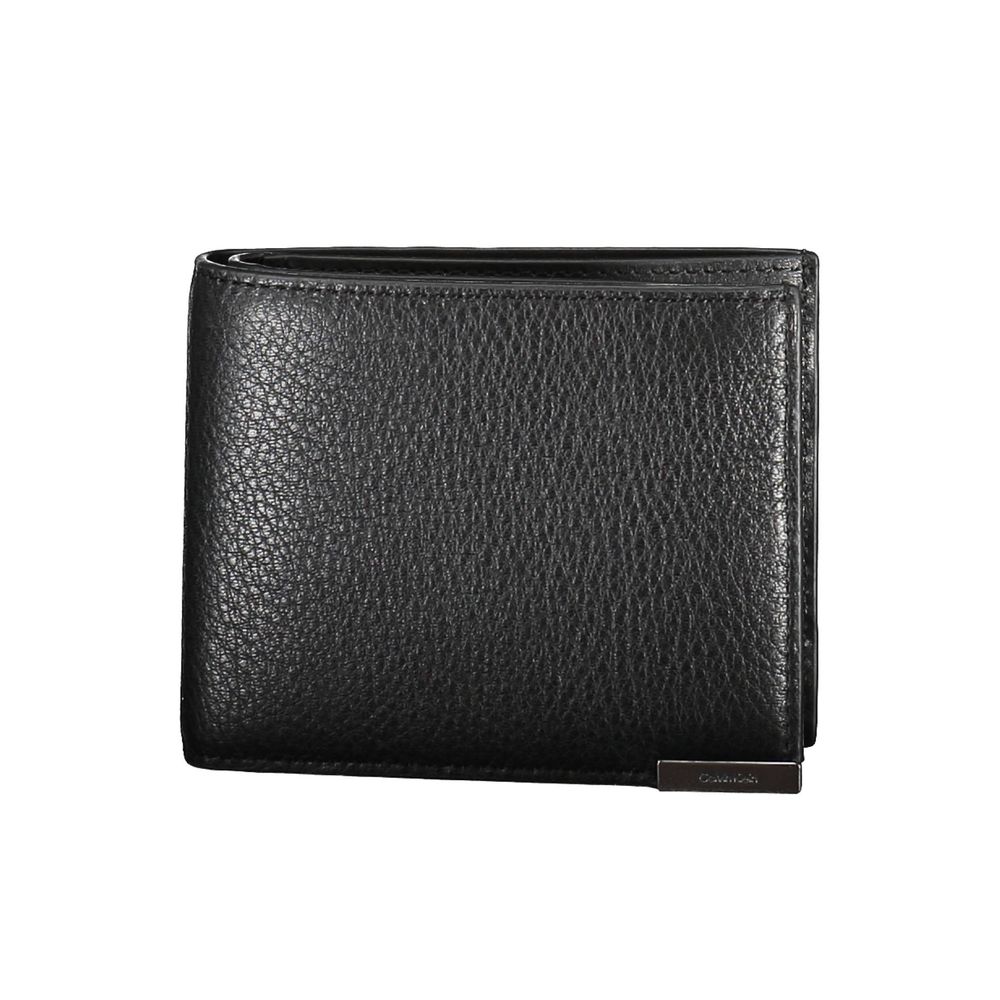 Black Leather Men Wallet