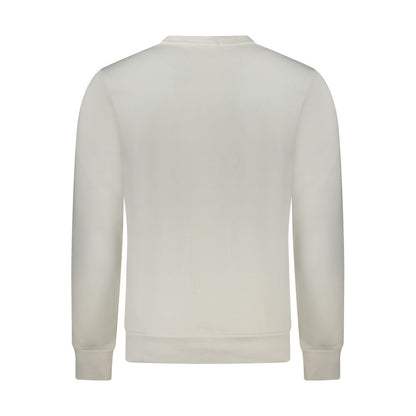 White Cotton Men Sweater